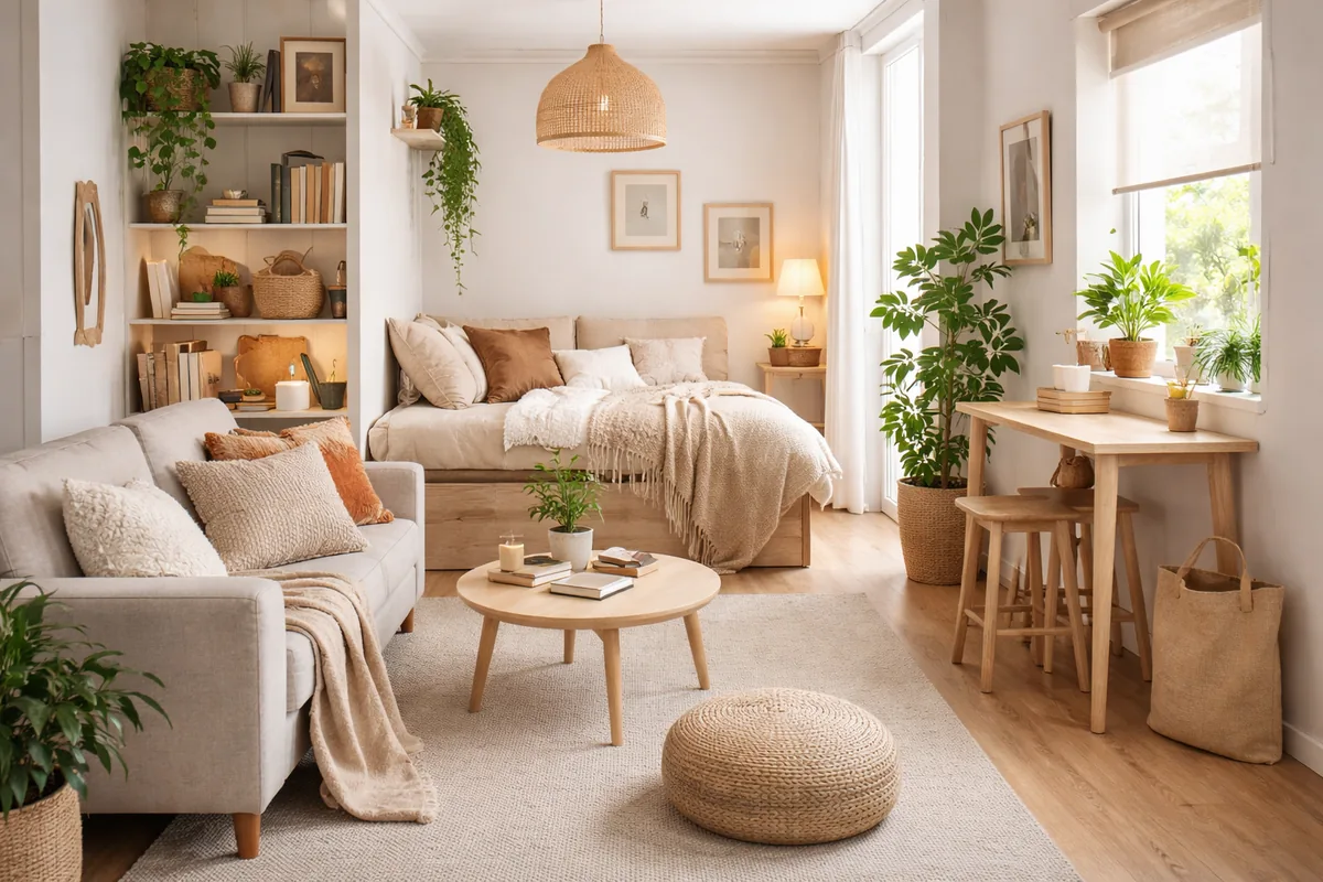 Comment aménager un petit espace en une pièce cosy et fonctionnelle