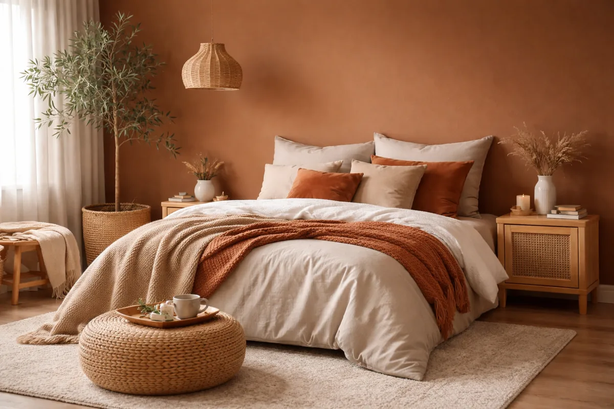 Quel type de peinture privilégier pour une chambre chaleureuse