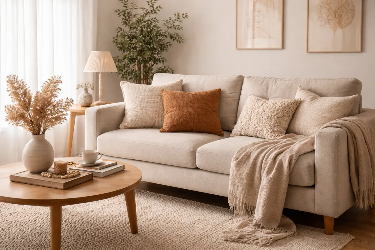 Comment choisir un canapé en tissu pour une décoration cosy