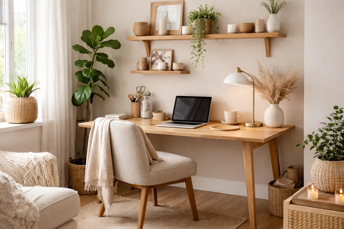 Comment accessoriser un bureau à domicile pour le rendre cosy